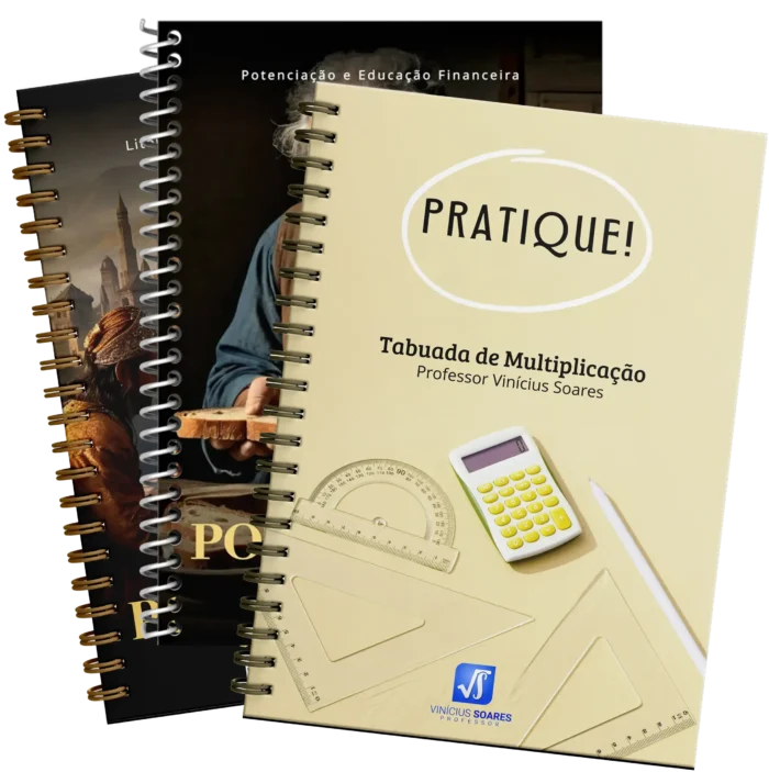 Combo: Domine Potenciação Vol. 1 e Vol. 2 + Pratique Tabuada - Image 1
