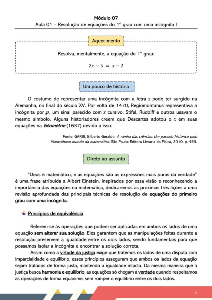 8º Ano - Teoria & Exercícios (2º Semestre) - Imagem 3